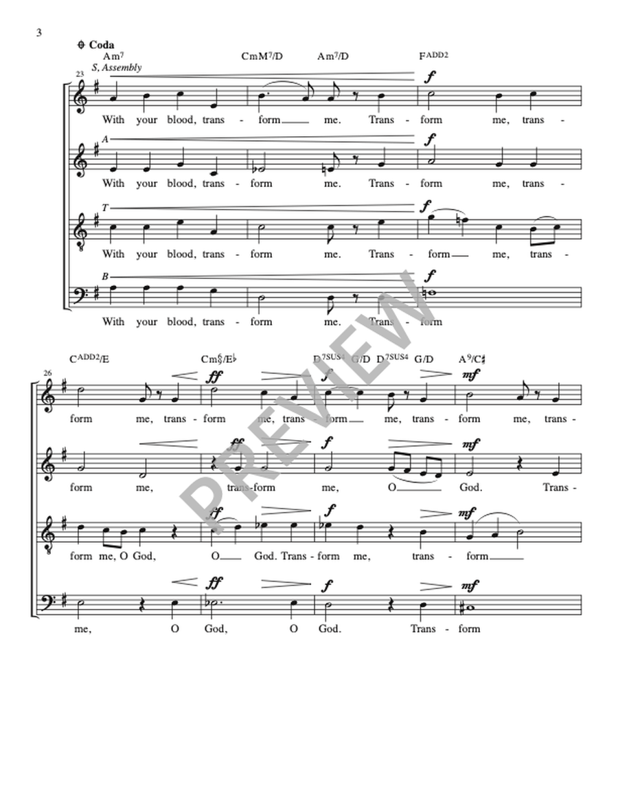 Transform Me - Guitar edition Guitar - Sheet Music page 3