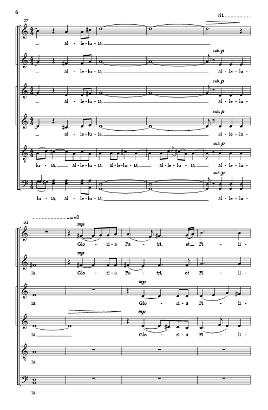Spiritus Domini Divisi - Sheet Music page 5