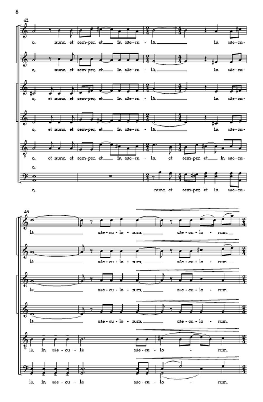 Spiritus Domini Divisi - Sheet Music page 7
