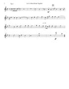 Let Us Break Bread Together Brass Ensemble scores gallery preview page 4