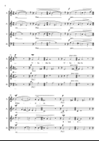 Nous Pouvons Être 4-Part scores gallery preview page 4
