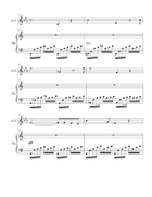Ave Maria arranged for Clarinet in A and Harp A Clarinet scores gallery preview page 6