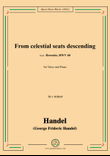 Handel-From celestial seats descending,from 'Hercules,HWV 60',in c minor