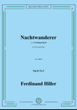 F. Hiller-Nachtwanderer,Op.26 No.5,in e minor