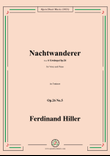 F. Hiller-Nachtwanderer,Op.26 No.5,in f minor