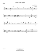 Auld Lang Syne (Old Lang Syne) Concert Band scores gallery preview page 4