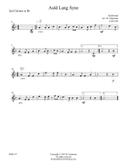 Auld Lang Syne (Old Lang Syne) Concert Band scores gallery preview page 6