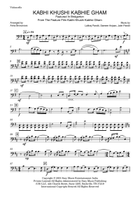 Kabhi Khushi Kabhie Gham String Duet scores gallery preview page 3