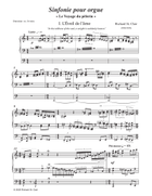 SINFONIE pour ORGUE : « Le Voyage du pèlerin » Organ Accompaniment scores gallery preview page 5