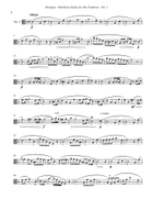 Melodious Etudes for Alto Trombone, Volume 1 (1-60) Trombone scores gallery preview page 6