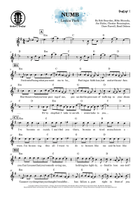 Numb Guitar Ensemble scores gallery preview page 6