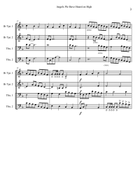 Angels We Have Heard On High Brass Quartet scores gallery preview page 3
