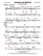 Medley: Conception with Deception Piano scores gallery preview page 3