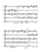 Medley: This Is Berk with Test Drive Brass Quintet scores gallery preview page 3