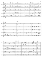 The Prince of Denmark's March - for flute ensemble Woodwind Quintet scores gallery preview page 5