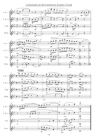 Londonderry Air (Danny Boy) [Saxophone Quartet (AATB)] Saxophone Quartet scores gallery preview page 4