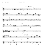 Papa Loves Mambo Saxophone Quintet scores gallery preview page 6