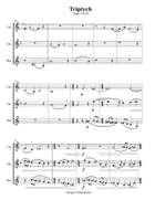 Guthrie: Triptych for Brass Trio Brass Trio scores gallery preview page 5