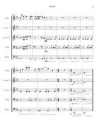 Skyfall Saxophone Quartet scores gallery preview page 5