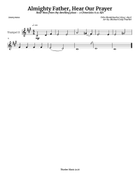 Almighty Father, Hear Our Prayer Brass Quartet scores gallery preview page 3