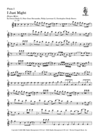 I Just Might Flute Duet scores gallery preview page 4