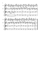 Jesu Joy of Man's Desiring String Quartet scores gallery preview page 6