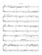 Feliz Navidad Piano Duet scores gallery preview page 3