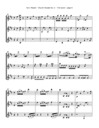 Mozart, W.A. - Church Sonata No. 4, K. 114 (Three Violins) String Trio scores gallery preview page 6