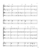 Josquin des Prez – Mille Regretz | String Quartet with Piano Sheet Music with Chord Symbols String Quartet scores gallery preview page 3