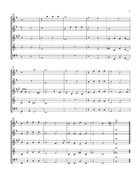 Josquin des Prez – Mille Regretz | Woodwind Quintet Sheet Music Woodwind Quintet scores gallery preview page 3
