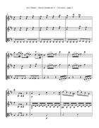 Mozart, W.A. - Church Sonata No. 4, K. 114 (Two Violins and Viola) String Trio scores gallery preview page 3