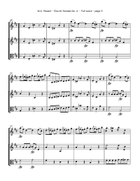Mozart, W.A. - Church Sonata No. 4, K. 114 (Two Violins and Viola) String Trio scores gallery preview page 5