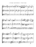 Mozart, W.A. - Church Sonata No. 4, K. 114 (Two Violins and Viola) String Trio scores gallery preview page 6