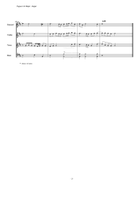 Fugue in D Major (Recorder Quartet) Woodwind Quartet scores gallery preview page 5