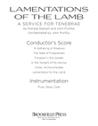 Lamentations of the Lamb - Full Score