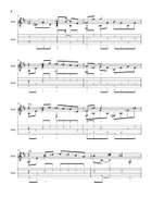 Op8 Theme Of Love (Final Fantasy IV) Acoustic Guitar scores gallery preview page 3
