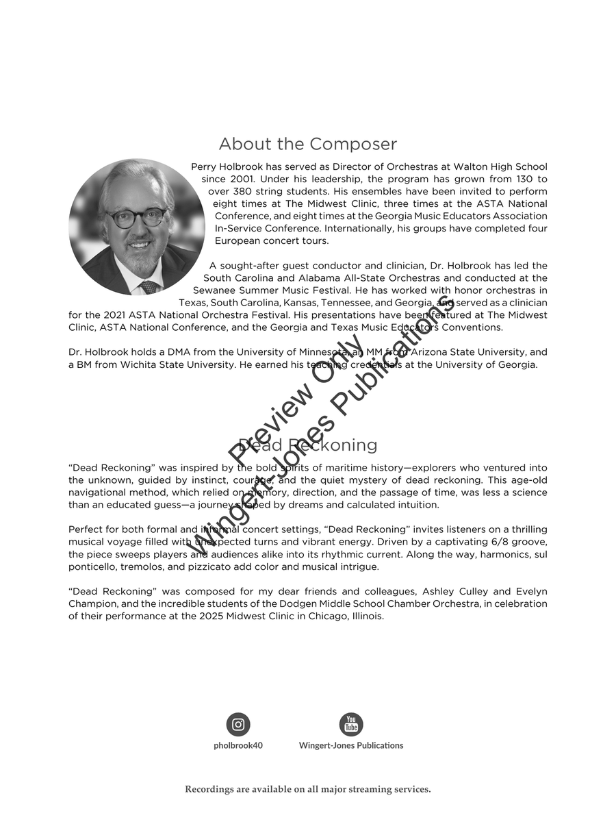 Dead Reckoning (Judges Set) String Orchestra - Sheet Music page 3