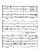 Prepare The Way [BEREDEN VÄG FÖR HERRAN] Brass Quintet scores gallery preview page 6