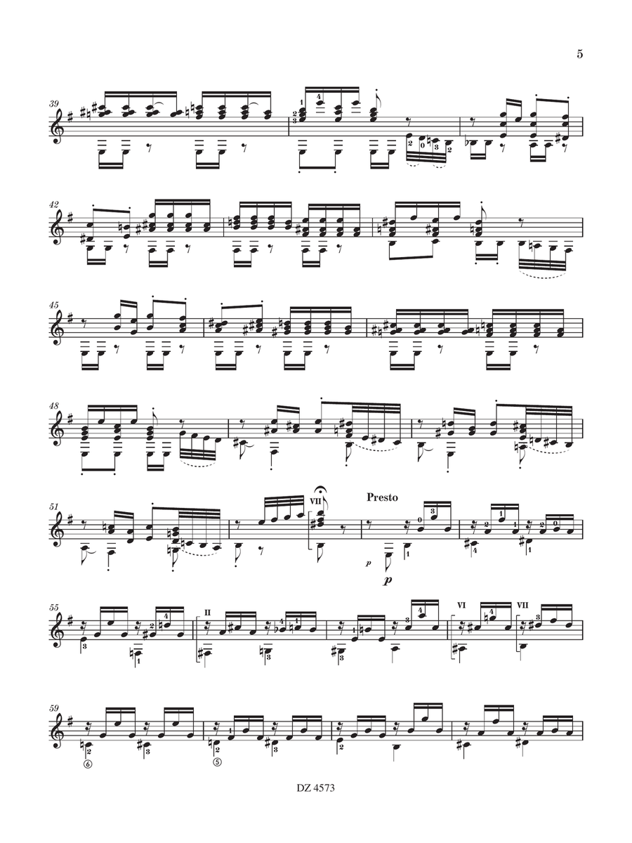 The Nutcracker by Peter Ilyich Tchaikovsky Classical Guitar - Digital Sheet Music page 6
