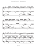 Le drøm de la bergère Guitar Ensemble scores gallery preview page 5