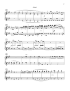 A Midsummer Night's Dream Overture, Excerpt 1 Piano, 4-Hands scores gallery preview page 4