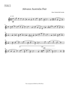 Advance Australia Fair (Australian National Anthem) String Quartet scores gallery preview page 4