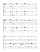 Treasure Waltz Classical Guitar scores gallery preview page 4