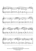 What Was I Made For? Piano Solo scores gallery preview page 3