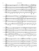 Anything You Say! Clarinet Quartet scores gallery preview page 6
