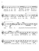 Living Hope Easy Piano scores gallery preview page 3