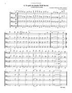 22 German Folk Songs for Trombone Quartet Brass Quartet scores gallery preview page 6