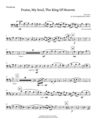 Praise, My Soul, The King Of Heaven [LAUDA ANIMA] Brass Quintet scores gallery preview page 4