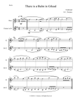 There is a Balm in Gilead (Flute and Clarinet Duet)