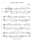 There is a Balm in Gilead (Clarinet Duet)